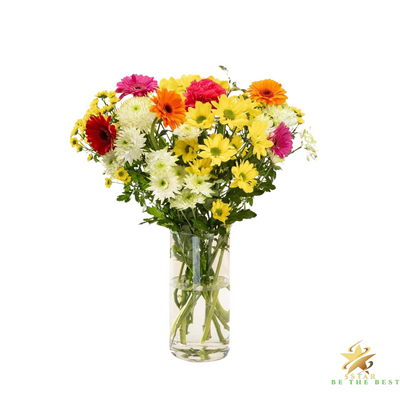 Mixed Bright Flowers Bouquet